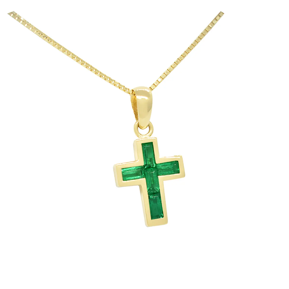 cross-emerald-pendant-with-baguette-cut-natural-emeralds-in-18k-yellow-gold