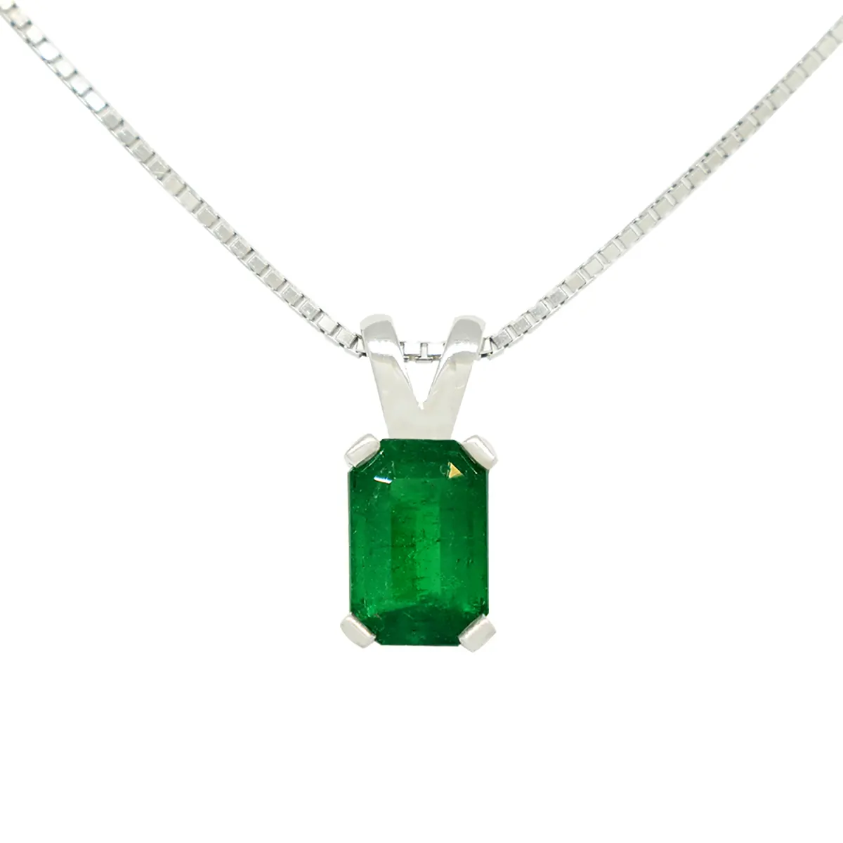 emerald_cut_genuine_natural_colombian_emerald_18K_white_gold_pendant_necklace.webp