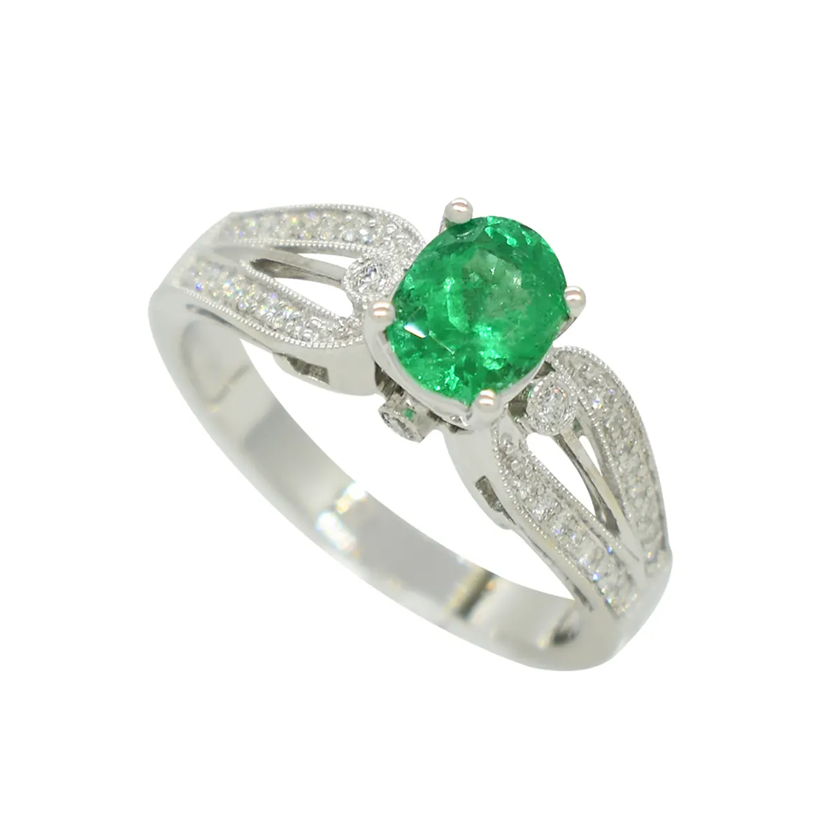 emerald-ring-in-white-gold-with-diamond-accents-in-micro-pave