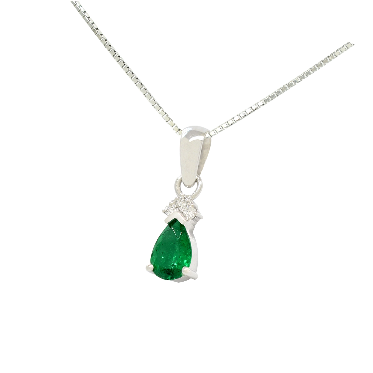 real_pear_shaped_Colombian_emerald_diamond_pendant.webp