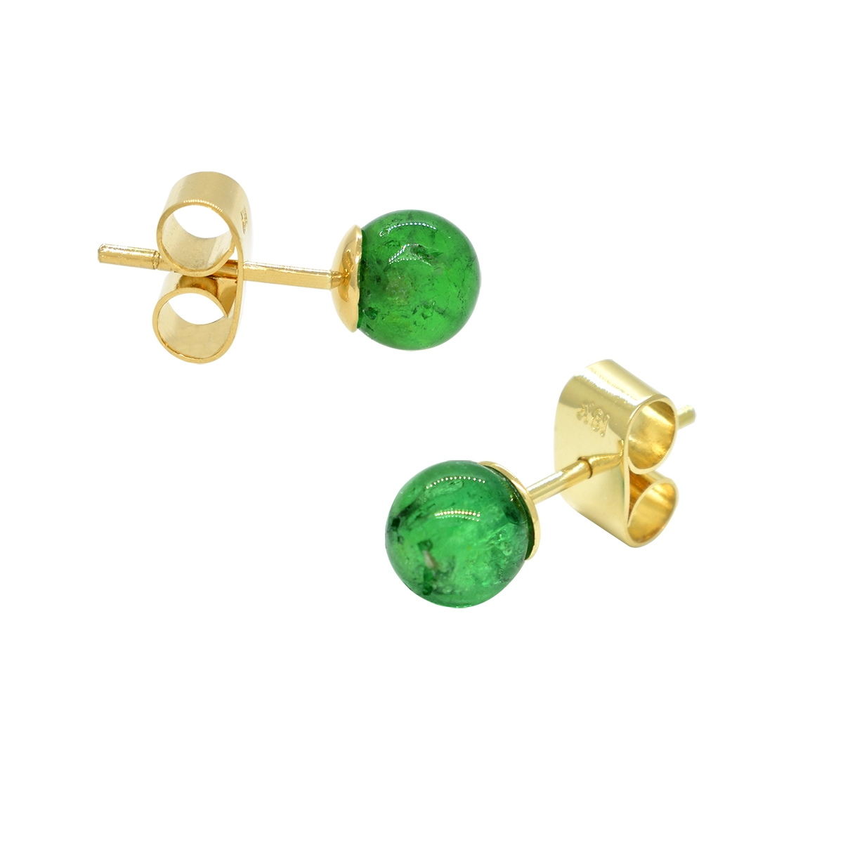 round_cabochon_cut_Colombian_emeralds_stud_earrings_18K_gold.webp