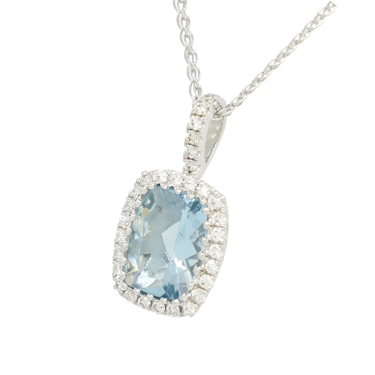 white_gold_cushion_cut_aquamarine_round_diamonds_necklace.webp