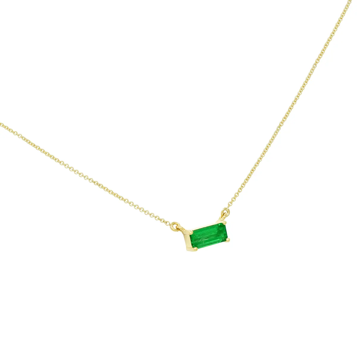 small-emerald-cut-emerald-necklace-in-18k-gold-east-west-style